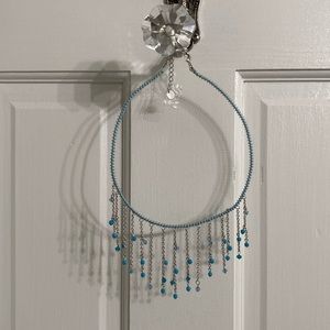 Touchstone crystal necklace